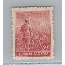 ARGENTINA 1911 GJ 335 ESTAMPILLA NUEVA MINT U$ 5.25